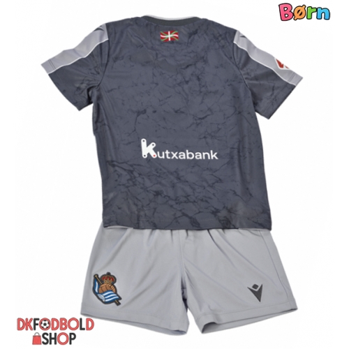 Real Sociedad Udebanesæt Børn 2025-26 Kort ærmer (+ korte bukser)